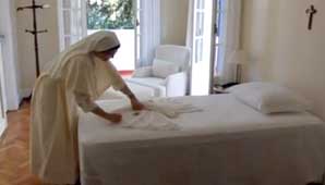 Francisco y su austeridad: rechazó la suite que le ofrecían Francisco y su austeridad: rechazó la suite que le ofrecían