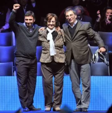 Gran acto de CFK con los candidatos de todo el país Gran acto de CFK con los candidatos de todo el país