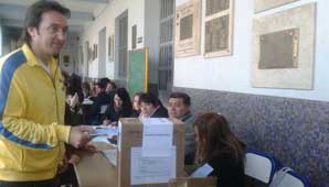 Cáceres: “Estoy muy feliz por la participación de los jóvenes” Cáceres: “Estoy muy feliz por la participación de los jóvenes”