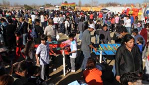 Más de 5 mil chicos disfrutaron del megachocolate piquetero Más de 5 mil chicos disfrutaron del megachocolate piquetero