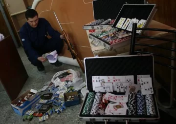 Desbaratan un casino ilegal Desbaratan un casino ilegal