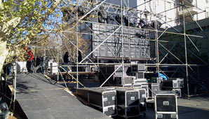 Todo listo para recibir a la Sole Todo listo para recibir a la Sole