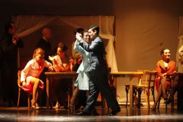 El tango floreció en las tablas El tango floreció en las tablas