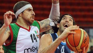 Argentina barrió a México en el premundial de básquet Argentina barrió a México en el premundial de básquet