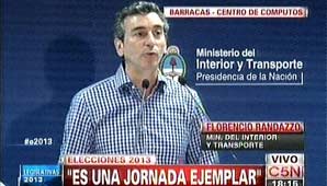 Para Randazzo votó más del 75% del padrón en todo el país Para Randazzo votó más del 75% del padrón en todo el país