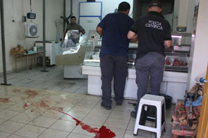 Reo con salidas recibió un tiro en la cabeza en un robo Reo con salidas recibió un tiro en la cabeza en un robo