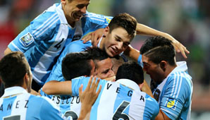 Argentina pasó a cuartos de final derrotando a Túnez Argentina pasó a cuartos de final derrotando a Túnez