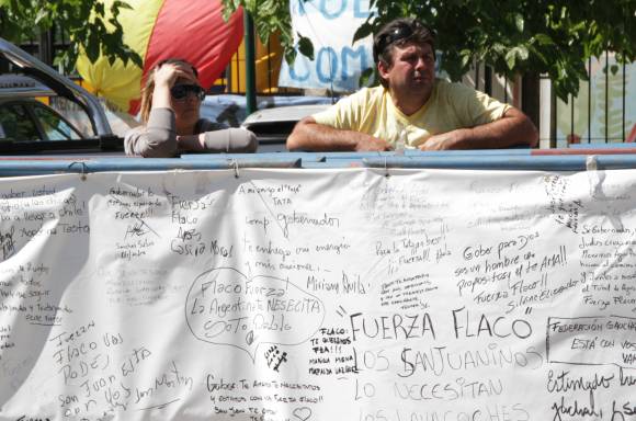 Gioja continúa mejorando del foco infeccioso Gioja continúa mejorando del foco infeccioso