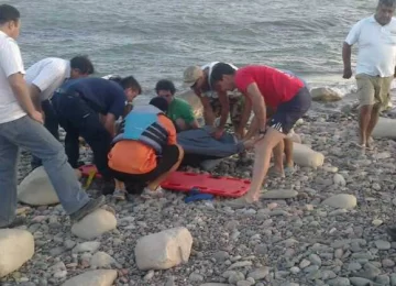 Un kitesurfista se mató en el dique Cuesta del Viento Un kitesurfista se mató en el dique Cuesta del Viento