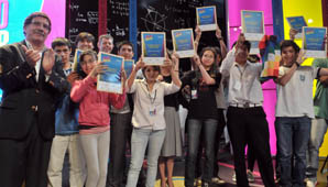 Alumnos sanjuaninos se lucieron en Tecnópolis Alumnos sanjuaninos se lucieron en Tecnópolis