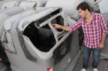 Capital perdió más de $500 mil por contenedores rotos Capital perdió más de $500 mil por contenedores rotos