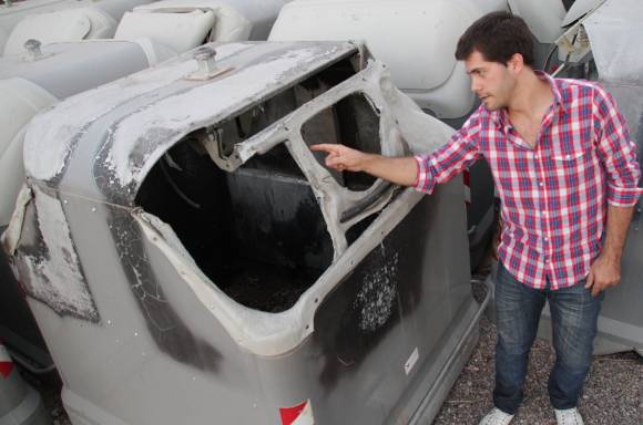 Capital perdió más de $500 mil por contenedores rotos Capital perdió más de $500 mil por contenedores rotos