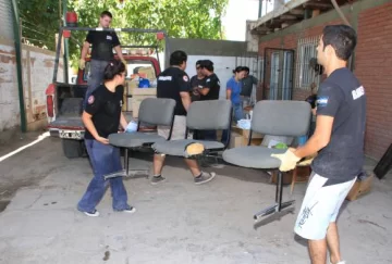 Tras una interna, Bomberos Voluntarios tuvo que mudarse Tras una interna, Bomberos Voluntarios tuvo que mudarse