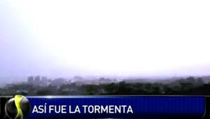 Un video muestra cómo fue la tormenta trágica de Gesell Un video muestra cómo fue la tormenta trágica de Gesell