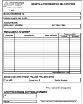 Cepo a compras por internet Cepo a compras por internet