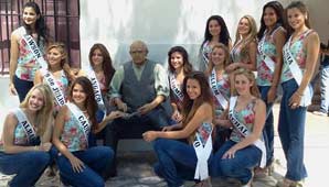 FNS: las candidatas a reina, en la Casa de Sarmiento FNS: las candidatas a reina, en la Casa de Sarmiento