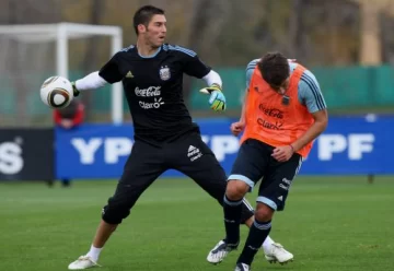 Andújar, preocupado por la falta de juego Andújar, preocupado por la falta de juego