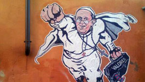 Apareció un “SuperFrancisco” Apareció un “SuperFrancisco”