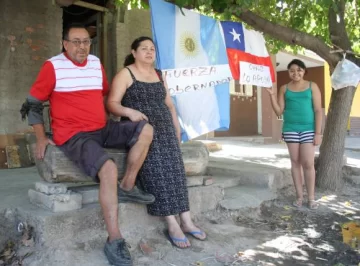 Apoyo incondicional de una familia chilena Apoyo incondicional de una familia chilena