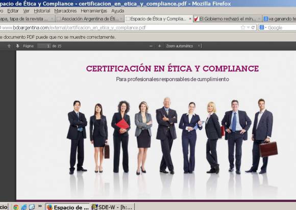 Los oficiales de ética van ganando terreno Los oficiales de ética van ganando terreno