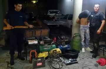 Roban de todo y uno cae con el botín Roban de todo y uno cae con el botín