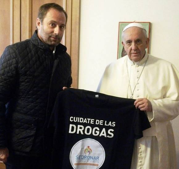 El avance de la droga preocupa a Francisco El avance de la droga preocupa a Francisco