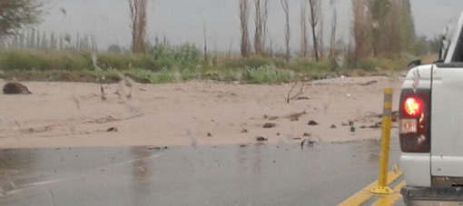Una nueva tormenta afectó a Pocito Una nueva tormenta afectó a Pocito