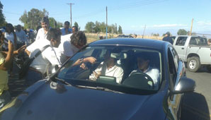 José Luis Gioja ya emprendió el regreso a San Juan desde Buenos Aires José Luis Gioja ya emprendió el regreso a San Juan desde Buenos Aires