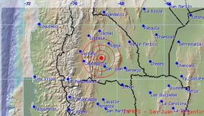 Un temblor asustó a los sanjuaninos Un temblor asustó a los sanjuaninos