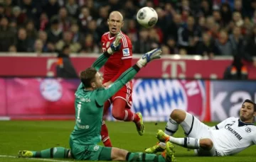 Bayern Munich goleó, con un letal Robben Bayern Munich goleó, con un letal Robben