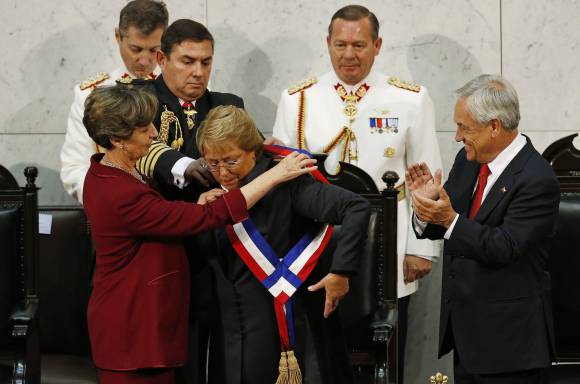 Guiño de Bachelet a Brasil Guiño de Bachelet a Brasil