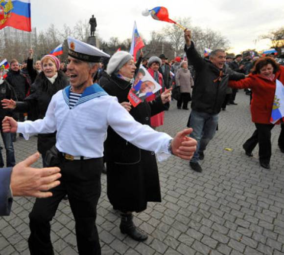 Sí rotundo de Crimea para Rusia Sí rotundo de Crimea para Rusia