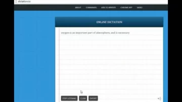 De voz a texto, desde la web De voz a texto, desde la web
