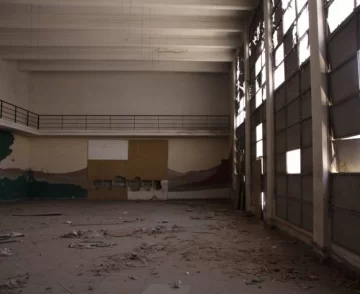 El polideportivo que renace tras 40 años fuera de uso El polideportivo que renace tras 40 años fuera de uso