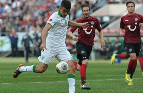 Di Santo marcó con la cabeza en el Mundial Di Santo marcó con la cabeza en el Mundial