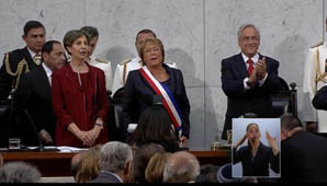 Asumió su segundo mandato Michelle Bachelet Asumió su segundo mandato Michelle Bachelet