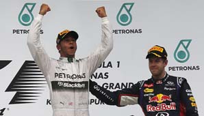 Hamilton se quedó con el gran premio de Malasia Hamilton se quedó con el gran premio de Malasia