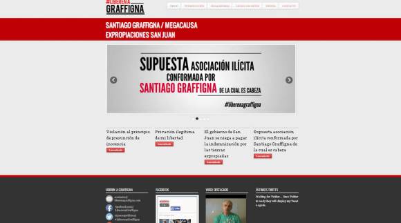 Investigan cómo Graffigna hizo un blog en la cárcel Investigan cómo Graffigna hizo un blog en la cárcel