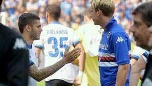 Imperdible: Maxi López le negó el saludo a Mauro Icardi Imperdible: Maxi López le negó el saludo a Mauro Icardi