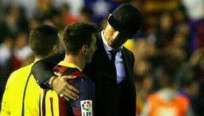 Messi – Cristiano, el abrazo del año Messi – Cristiano, el abrazo del año