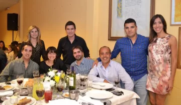 Cena de los kinesiólogos Cena de los kinesiólogos