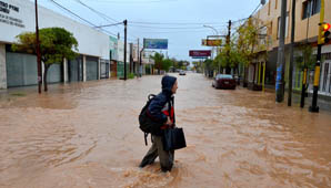 La tormenta cede pero aún hay más de 2 mil evacuados en el país La tormenta cede pero aún hay más de 2 mil evacuados en el país