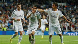 De la mano de Dí María, Real Madrid ganó y es puntero De la mano de Dí María, Real Madrid ganó y es puntero