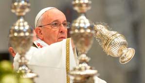 Francisco celebró la misa Crismal: “La alegría sacerdotal tiene como hermana a la obediencia” Francisco celebró la misa Crismal: “La alegría sacerdotal tiene como hermana a la obediencia”