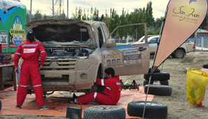 Ontiveros fue el mejor sanjuanino y Benedetti tuvo que abandonar Ontiveros fue el mejor sanjuanino y Benedetti tuvo que abandonar