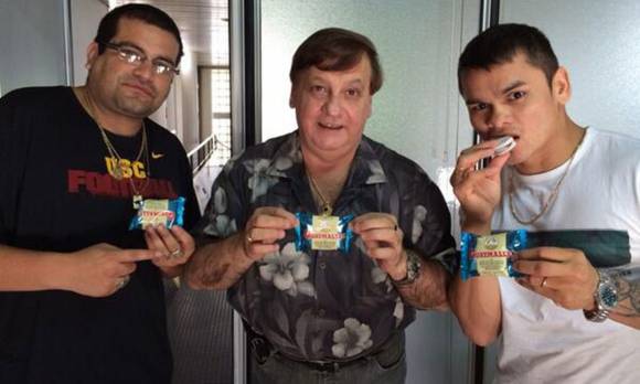 El alfajor del Chino Maidana que causó furor en todo el planeta El alfajor del Chino Maidana que causó furor en todo el planeta