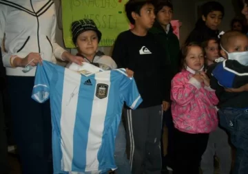 La camiseta de Messi que tendrá un sanjuanino La camiseta de Messi que tendrá un sanjuanino