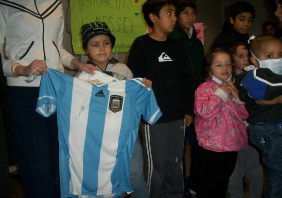La camiseta de Messi que tendrá un sanjuanino La camiseta de Messi que tendrá un sanjuanino