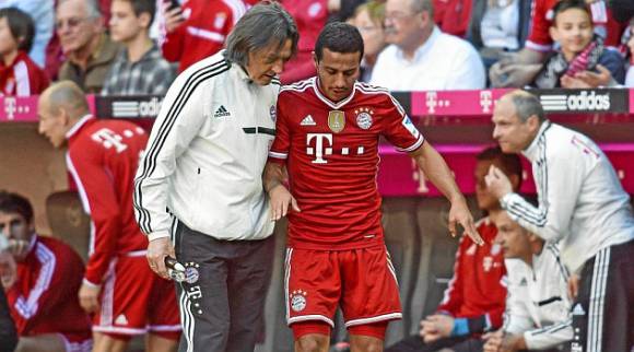 Thiago Alcántara se queda afuera Thiago Alcántara se queda afuera