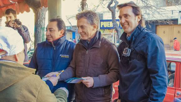 Contacto con la gente, eje de la visita de Macri Contacto con la gente, eje de la visita de Macri